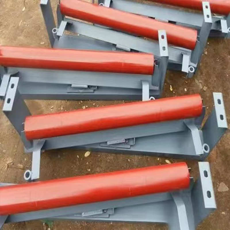 托辊 厂家供应矿用托辊 平行托辊 厂家直销矿用带式输送机三联辊