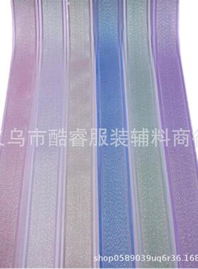 春夏三WRI顶新丝款彩织带25c幻彩雪纱.带服装蝴蝶结m带