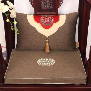 古典刺绣沙发垫餐椅坐垫防滑四季 厂家直销红木新中式