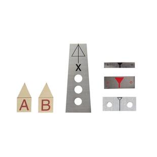 箭头设备零位箭头零线指针标尺标尺中间线测量指示针》标牌刻度尺