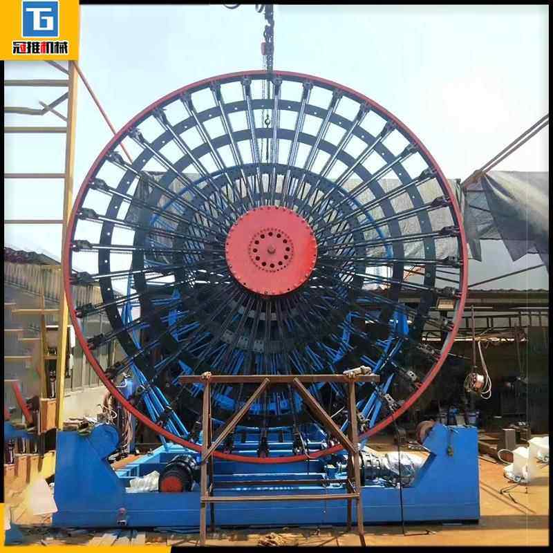 数控钢筋笼绕筋机建筑桥梁用钢筋矫直滚焊成型机单双筋桩基滚笼机