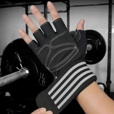 Weightlifting Gloves Men Women Workout Glove Barbell Gym Fit