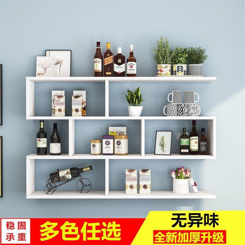 架墙上置物架简约墙柜OLU隔断吊柜办公室装饰面卧室客厅挂书墙式