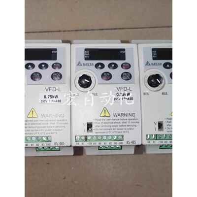 台达变频器VFD002/004/007L21A原装拆机VFD-L0.2/0.4/0.75KW包好