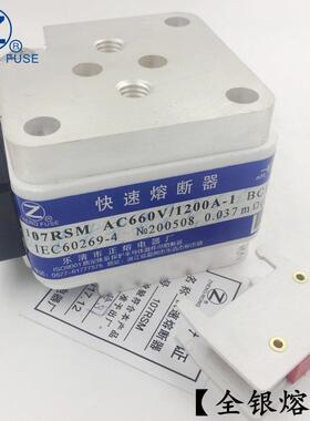 快速熔断器107RSM-660V/850A900A1000A1100A-1银熔丝