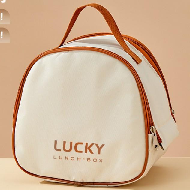 卡通小熊饭盒饭盒保温野餐冰包