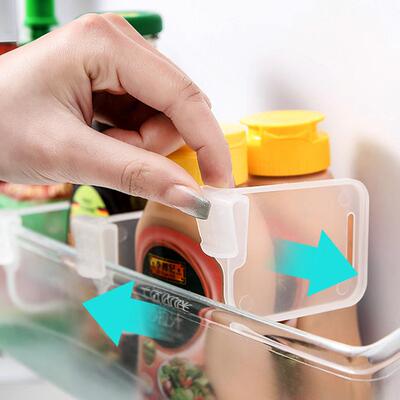 Creative Fridge Side Door Partition Clip Multi-functional Ad