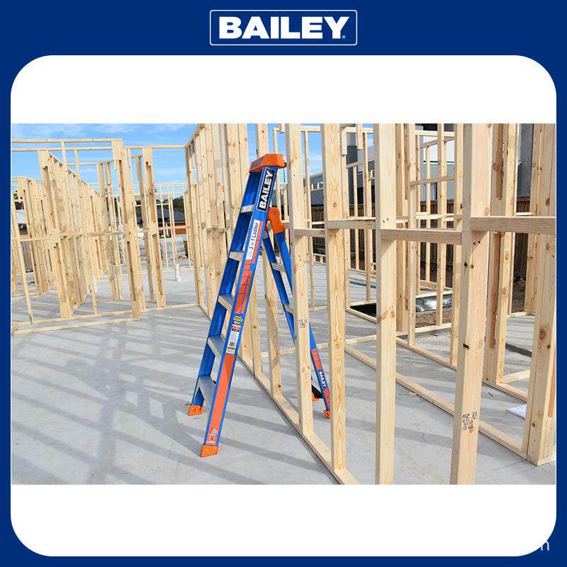 稳耐WERNER 玻璃钢绝缘3合1多功能折叠梯BAILER合页梯人字直梯