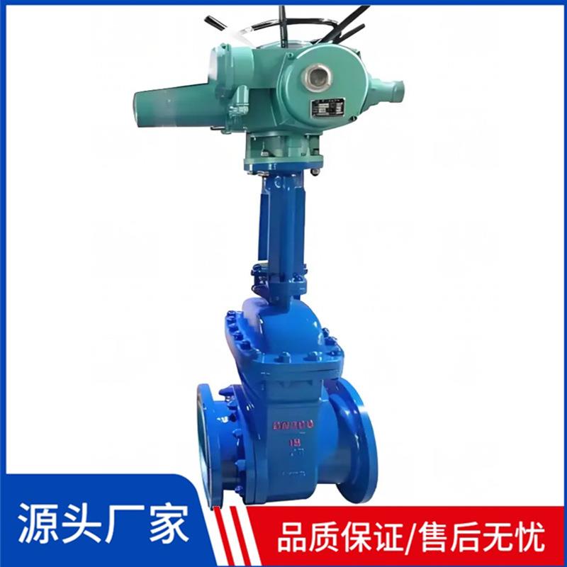 衬陶瓷耐磨电动排渣阀门PZ941TC-10C电动陶瓷排渣闸阀DN300 DN350