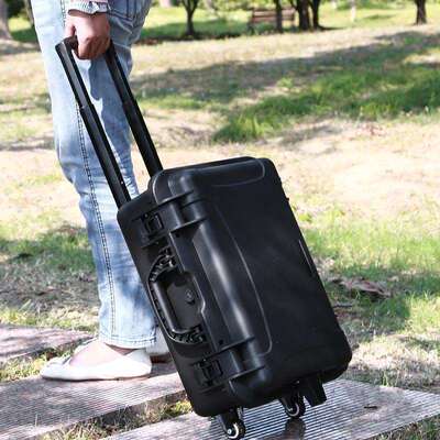 户外密封塑料箱拉杆箱对讲机防护箱仪器箱保护摄影器材行李箱