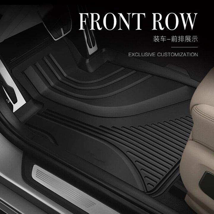 新款直销适用于进口大众途锐脚垫2011-2025原厂款大包围防水tpe汽