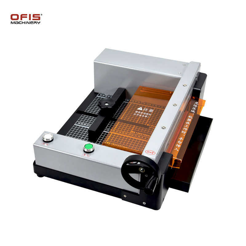 自动切纸机皮革布料纸板塑膜厚层重型裁切机电动桌面切纸机