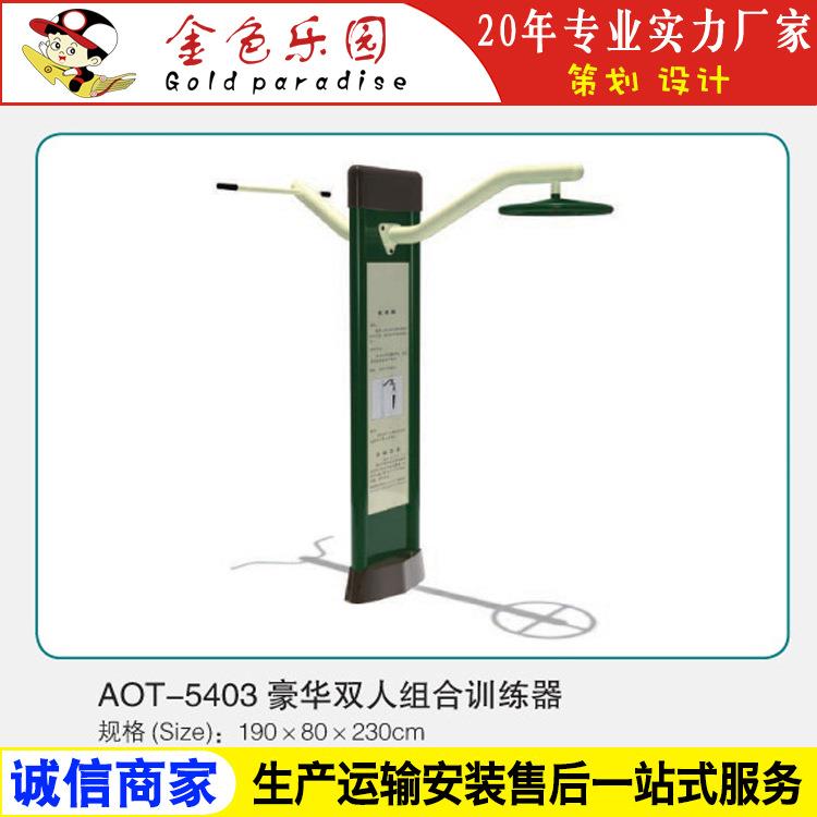 AOT5403健身器材豪华双人组合训练器/户外小区健身器材/游乐设施