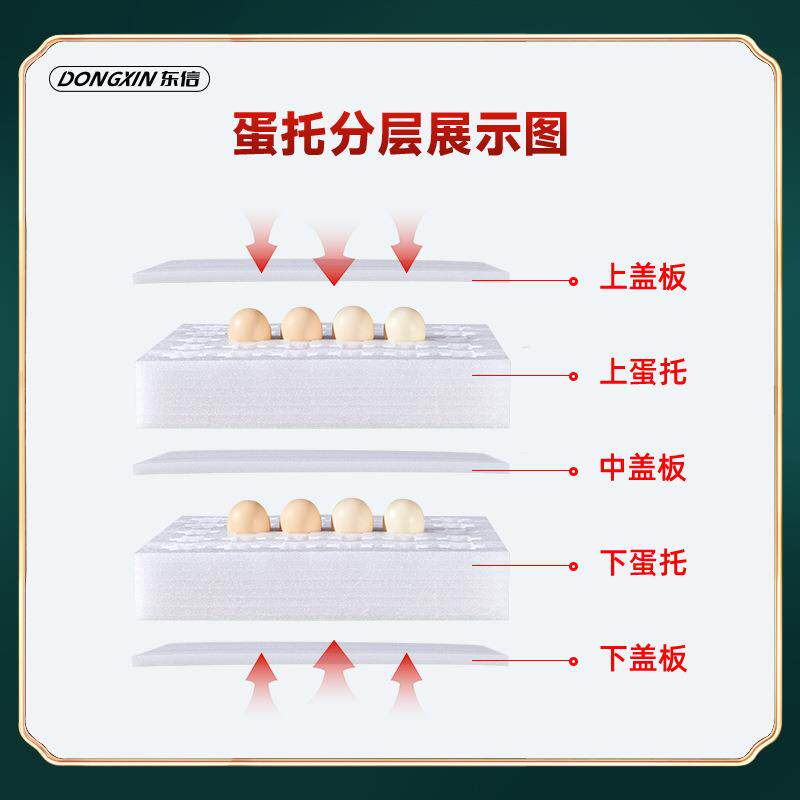 厂家现货珍防棉箱鸡蛋托泡沫蛋托防摔珠震物流YEK鸡蛋快递包装