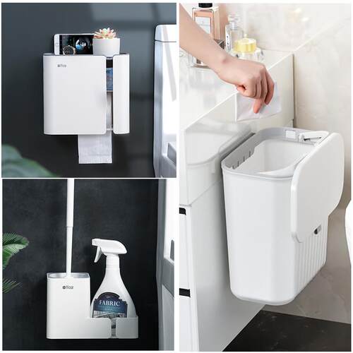 正品马刷置物架壁式架子洗手厕间所浴室卫生间收挂纳桶神器免打孔
