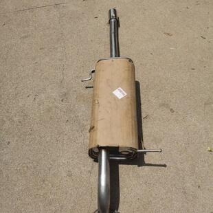 适用09-12款嘉年华两厢后节三厢后节汽车排气管消音器消声器排气