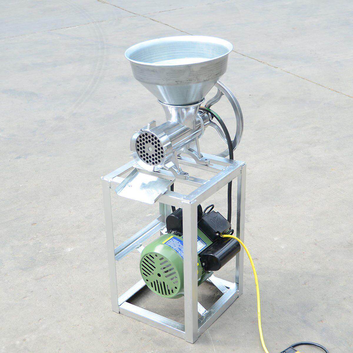 32型铝合金商用绞肉机糍粑绞辣椒鸡架粑粑机罐肠机灌香肠腊肠机