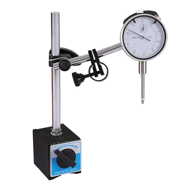 电喷汽修万向磁力表座带微调磁性表座套装百分表磁力表座测头夹持