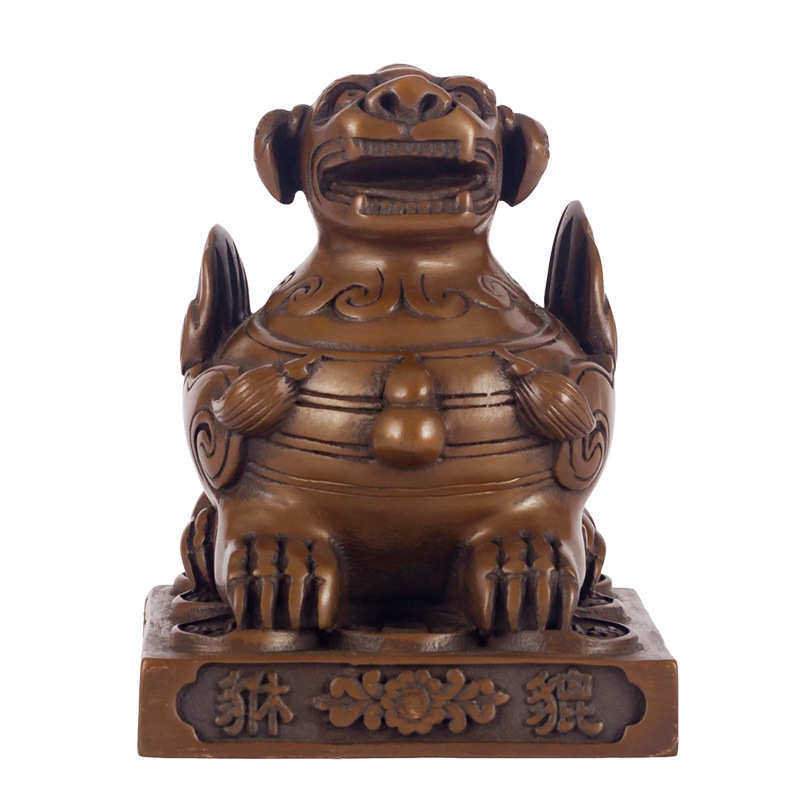 纯黄铜招财貔貅工艺品摆件紫铜貔貅办公室饰品家居客厅紫铜摆件,特色手工艺,其他特色工艺品,淘宝优惠券,粉丝福利购,淘宝优惠卷