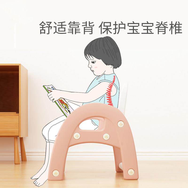 宝宝凳习子背椅靠儿童座椅家用幼儿园ETY-01椅子料塑婴儿小板凳写
