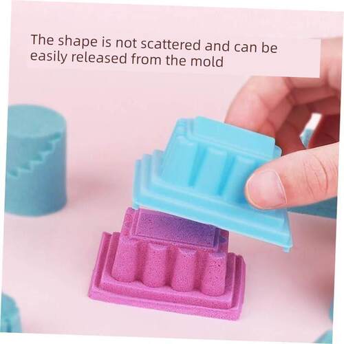 Sand toys space sand childrens safe non-toxic refill colorf