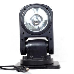 YFW6211遥控车载探照灯50WLED12V24V自动旋转灯75W氙气灯