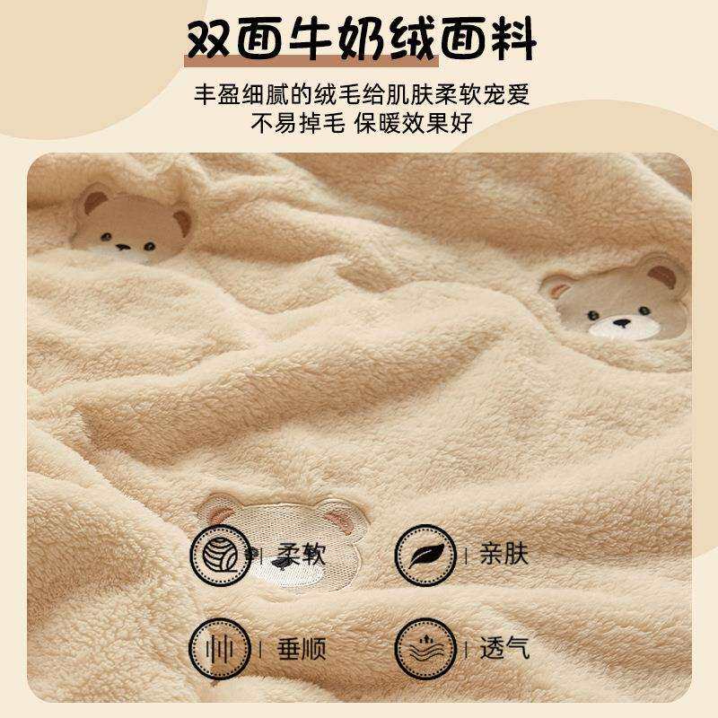 毛毯被加厚冬季2025新款沙发毯子盖毯办公室午睡毯单人床上用铺床