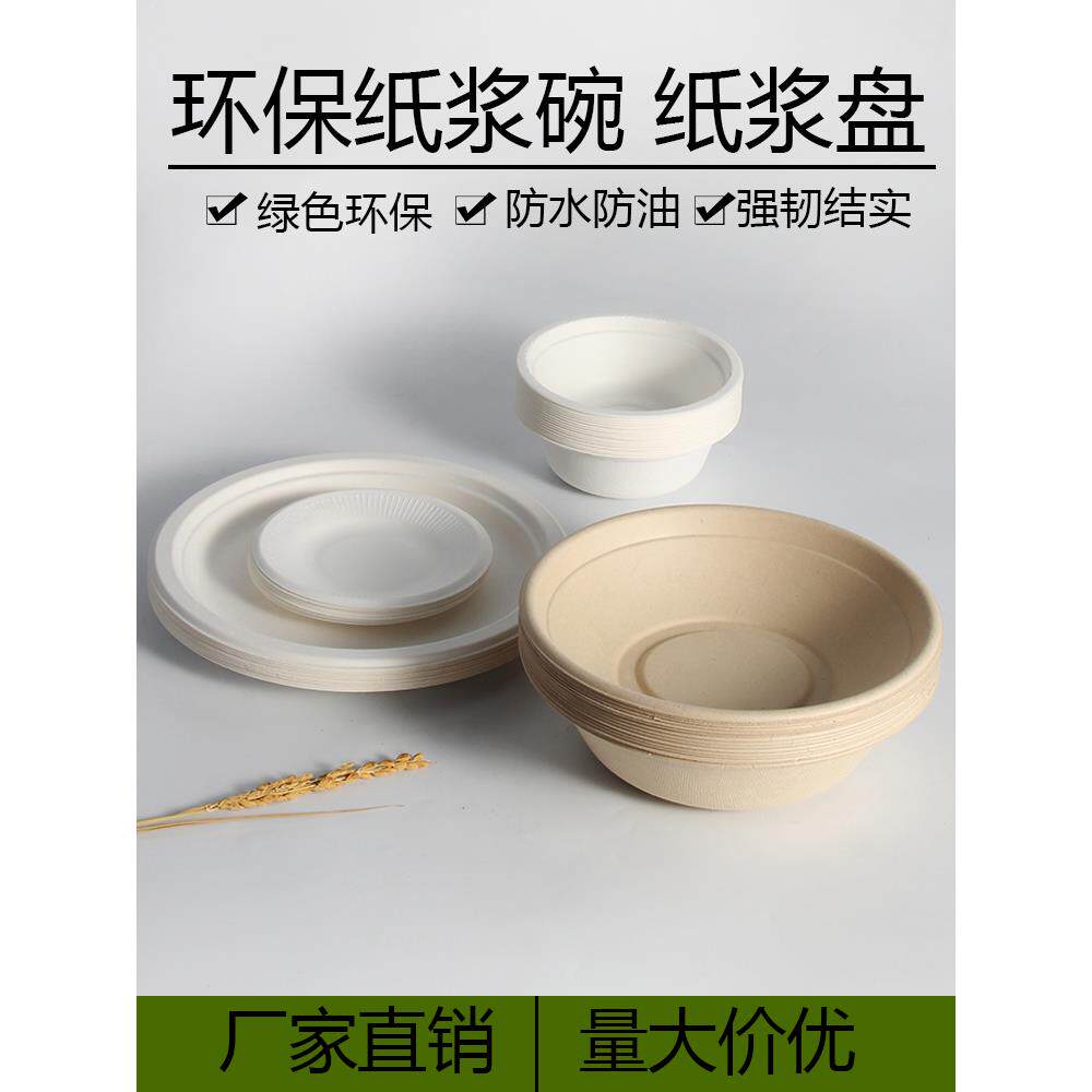 野餐烧烤一次性纸纸盘幼儿园手工DIY绘画盘子加厚环保可降解纸碟