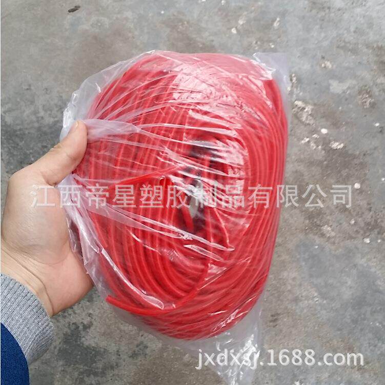 厂家红色圆皮筋1632 1636 2040 1842 1745 2050 3060 乳胶管