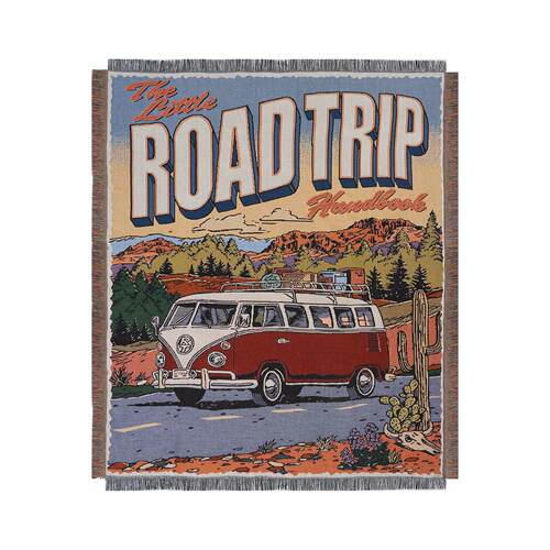 Road Trip 公路旅行极限运动装饰毯Volkswagen Combi
