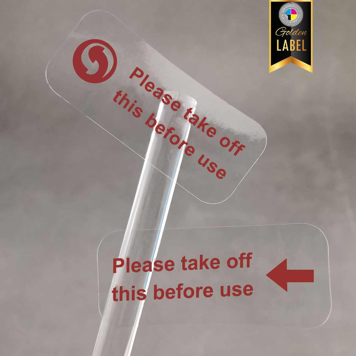 厂家直销工厂现货批发红色可撕可移动不残胶无痕透明可移红箭头