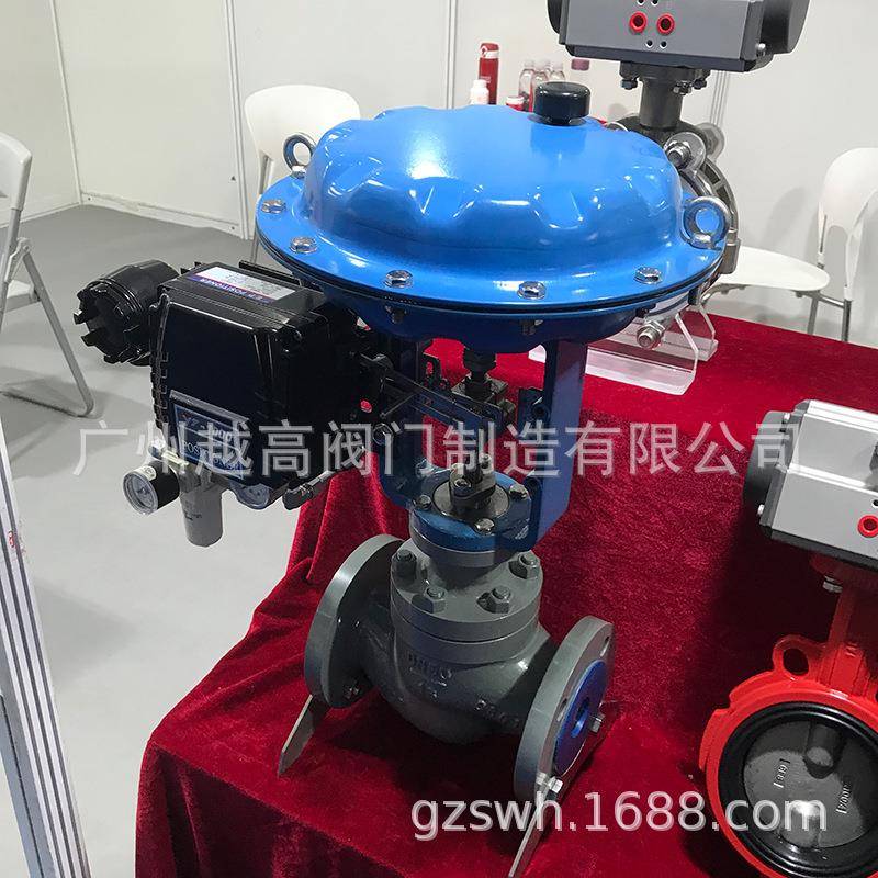 ZJHP气动调节阀不锈钢蒸汽比例水压力薄膜单座防爆流量温度控制阀