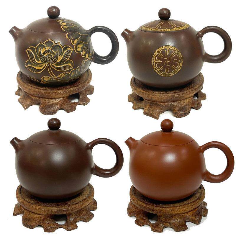 广西钦州坭兴陶纯手工泡茶壶茶具中式复古风非紫砂汉瓦西施壶捡漏