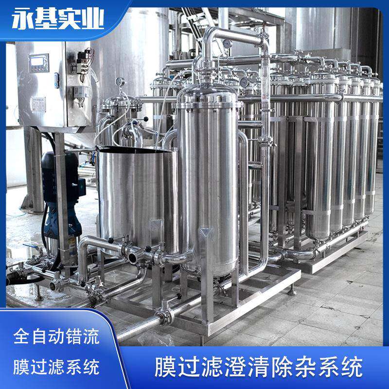 超滤膜过滤机微滤膜过滤系统果汁饮料调味品膜过滤设备