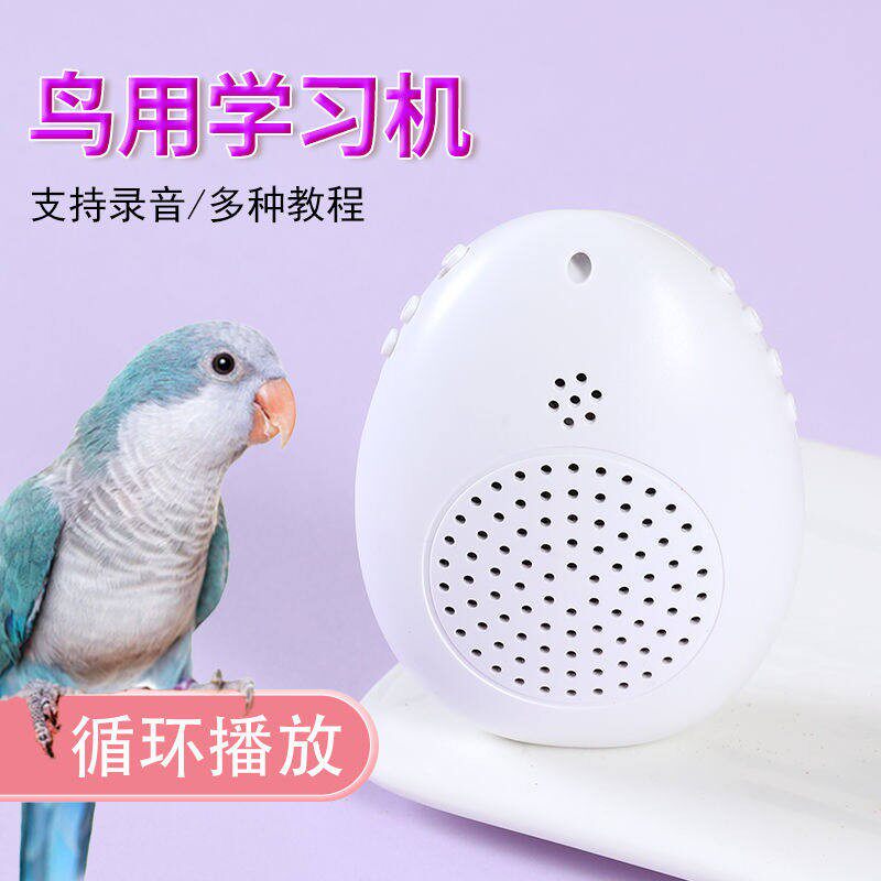 鹦鹉学说话复读机录音机学话机鸟用学习机教鸟录音口哨录音机复读