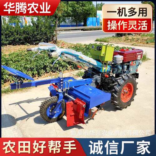 犁翻旋耕起垄机各种马力农用手扶春季耕作碎土机