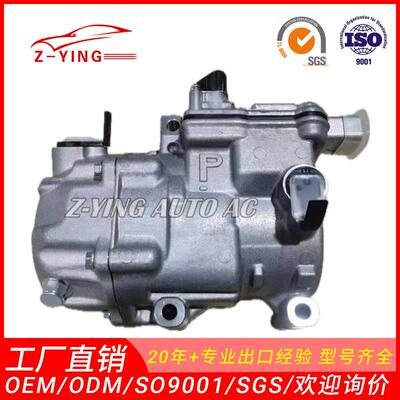 适用于丰田普锐斯油电混合汽车空调压缩机042200-02128837047030