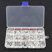 铜鼻子 Y型U型O型圆形叉裸OT 15种375个 冷压端子接线端子