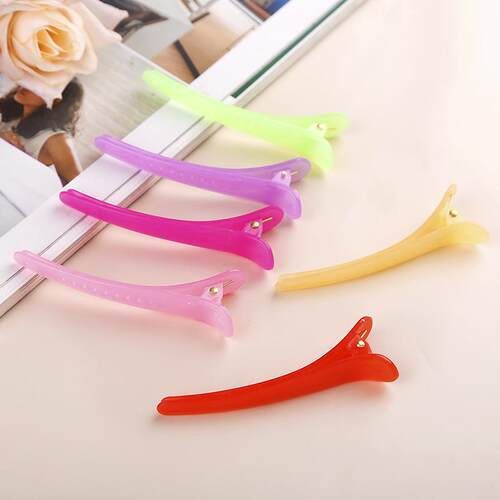 Korean-style hair accessories, plastic crocodile clips, cand