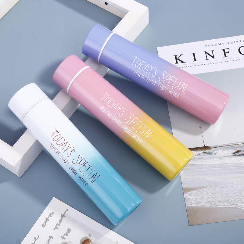 日系迷你保温杯便携小巧儿童水杯简约女生袖珍口袋杯个性刻字茶杯