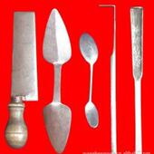 铸造工具手工翻砂加工铜铁铝专用刮刀压勺秋叶提钩钢批浇铸棒工具