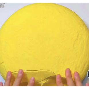 冰山泥脆皮石膏起泡胶超级好玩史莱姆棉花泥脆脆解压玩具