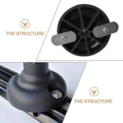 Aluminum Alloy Plastic Flagpole Set Lightweight Safety