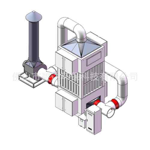 厂家直销不锈钢油烟净化器低空排放工厂厨房废气油雾净化器装置