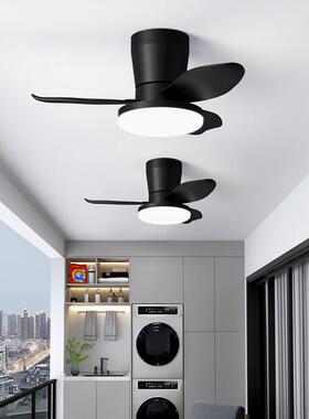 225新款美式复古卧室一吸顶风小扇灯尺寸家用体静0音SJ-601三餐厅