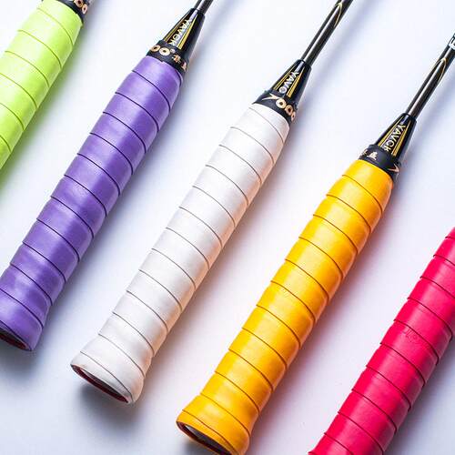 5pc colorful badminton racket grip tennis grip skidproof