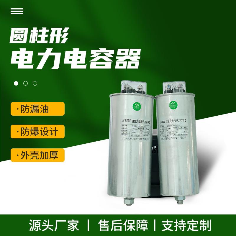 电气圆柱形BHMJ0.45/0.48-20自愈式并联电力电容器无功补偿控制器