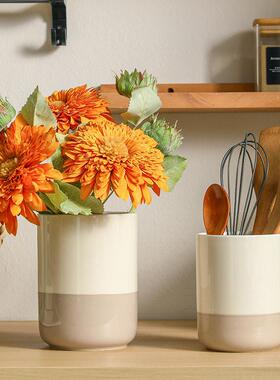 Kitchenware Storage Canister Ceramic Sealed Jar Vase