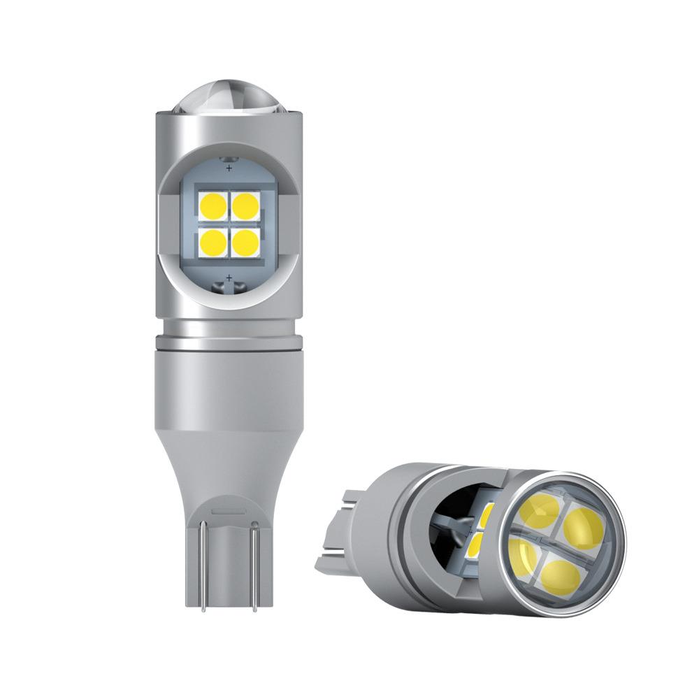 智上车灯LED倒车灯 T15-12W-3030恒流高亮超强解码高质量厂家直销