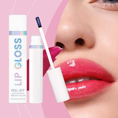 Tear-off lip tint, moisturizing and glossy, easy to color, n